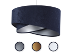 Lampa wisząca Lea granat, złota, srebrna, biała