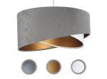 Lampa wisząca Elaja MIX szaro biała, złoty, biały, srebrny