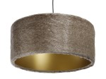 Lampa wisząca Yeti Fur złota 