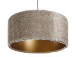 Lampa wisząca Yeti Fur miedziana 