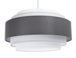 Lampa wisząca Viventi szaro biała