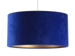 Lampa wisząca kobalt złota OFERTA SPECJALNA -70%