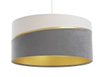 Lampa wisząca szro biało złota OFERTA SPECJALNA -70%