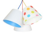 Lampa do pokoju dziecięcego w grochy