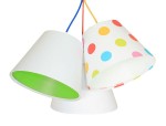 Lampa do pokoju dziecięcego w grochy