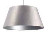  Lampa wisząca satynowy stożek Ontario srebrny z połyskiem 