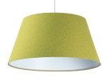  Lampa wisząca filcowy stożek Ravena zielono biała 