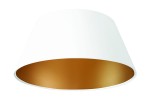 Lampa wisząca Bimalia biało złota 