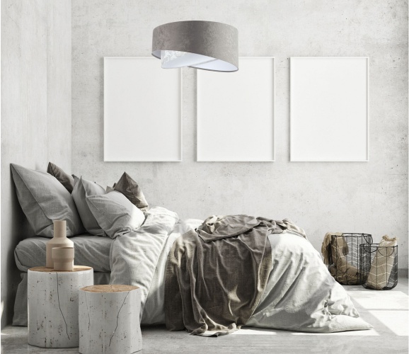 Lampy asymetryczne - aranżacja inspiracja