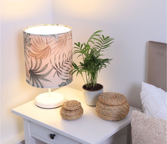 Lampki stołowe Miskant Palm - aranżacja inspiracja